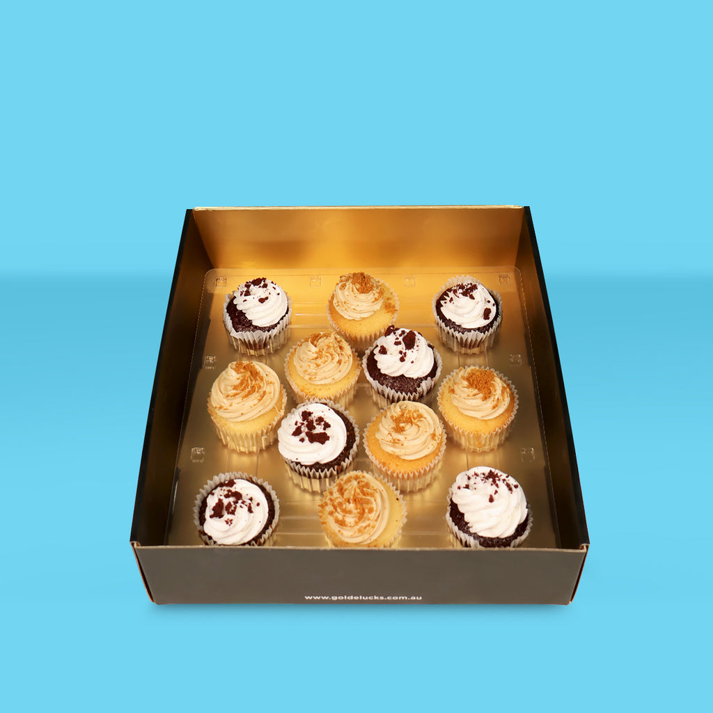 Biscoff & Red Velvet Cupcakes