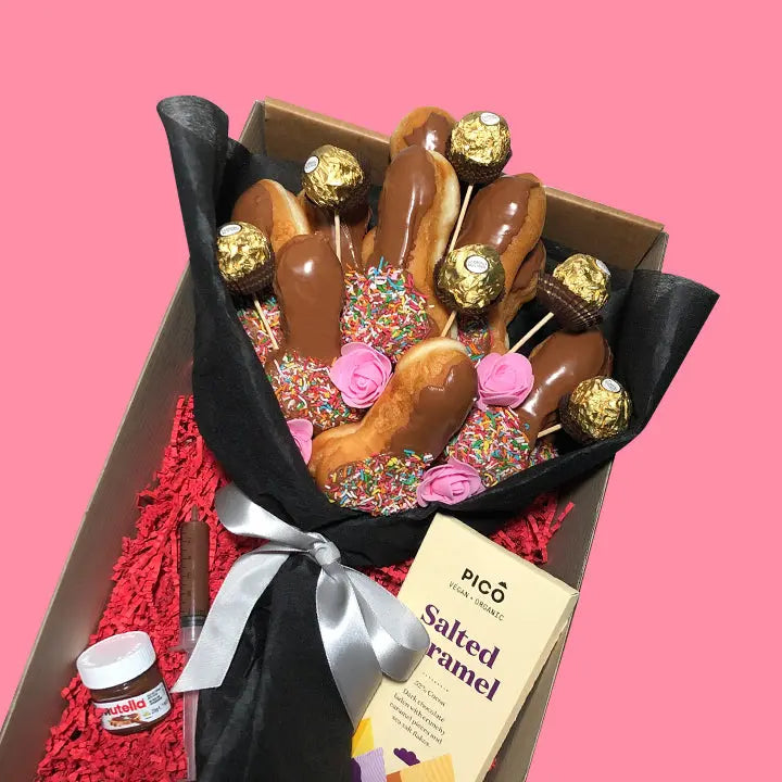 Chocolate D Bouquet XL - Goldelucks Same Day Gift Delivery