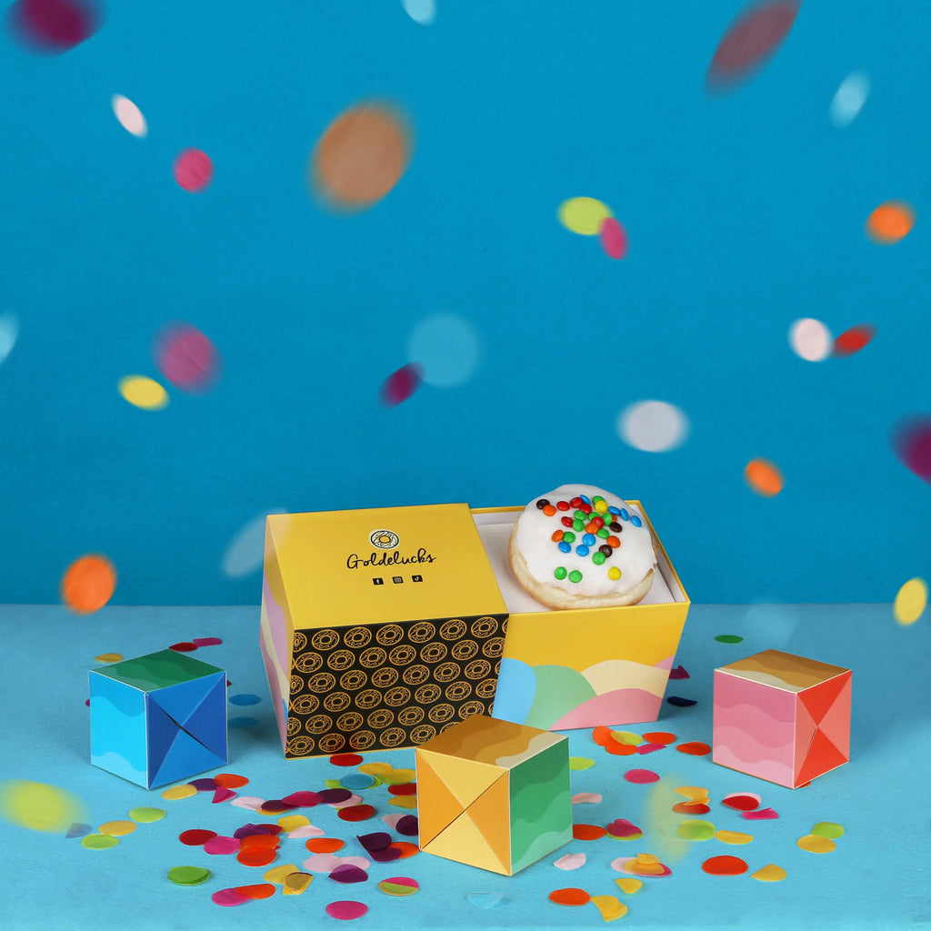 Donut Bounce Box - Goldelucks Same Day Gift Delivery