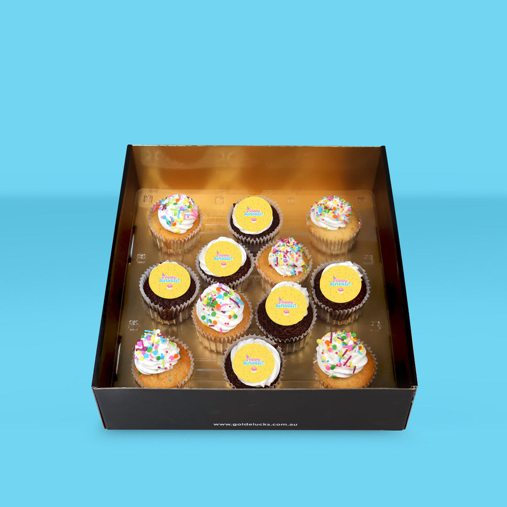 Gender Reveal Cupcakes - Goldelucks