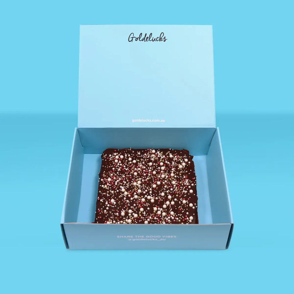 Loaded Brownie with Gold Sprinkles (Copy) - Goldelucks