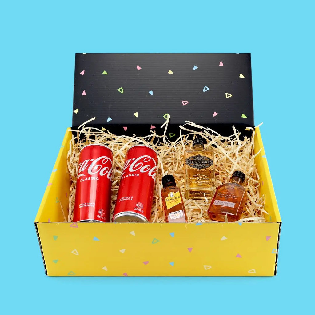 Rum & Coke Hamper - Goldelucks Same Day Gift Delivery