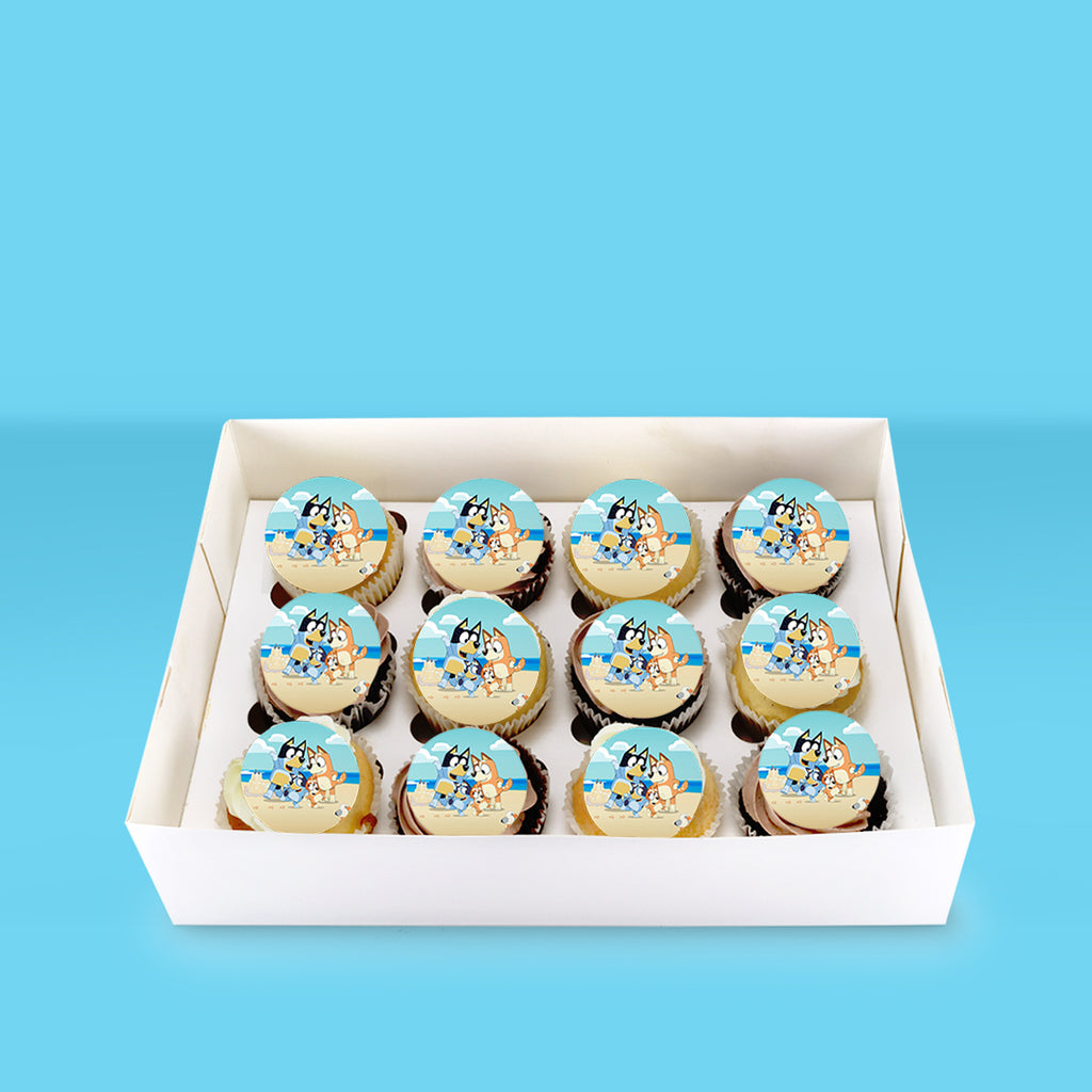 Bluey Cupcakes