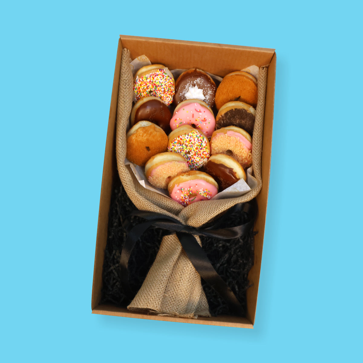 Vegan Assorted Donut Bouquet Goldelucks