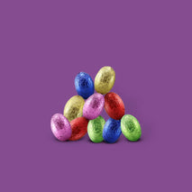 10x Mini Easter Eggs - Goldelucks Same Day Gift Delivery