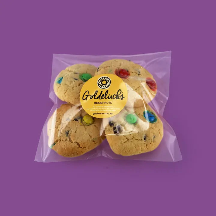 4x Mini M&M Cookies - Goldelucks Same Day Gift Delivery