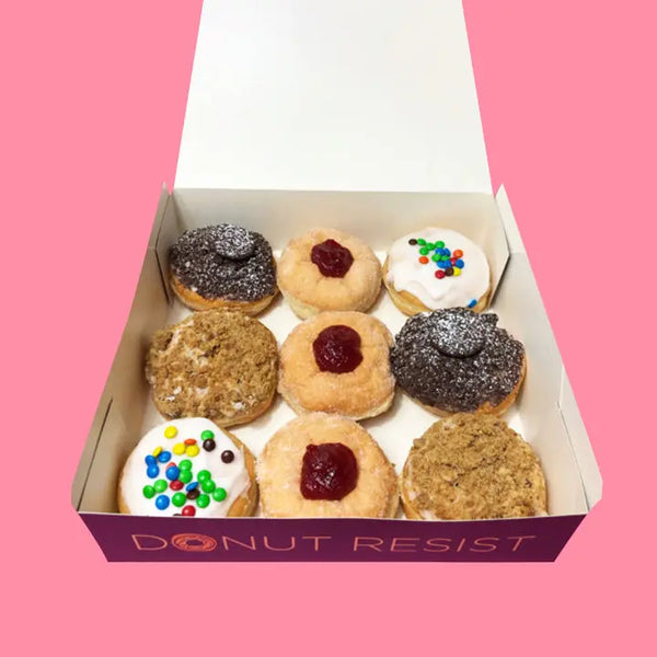 Assorted Donut Box with Logo