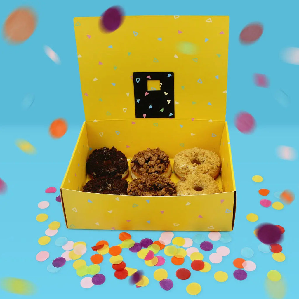 Assorted Non-Filled Donut Hamper - Goldelucks Same Day Gift Delivery