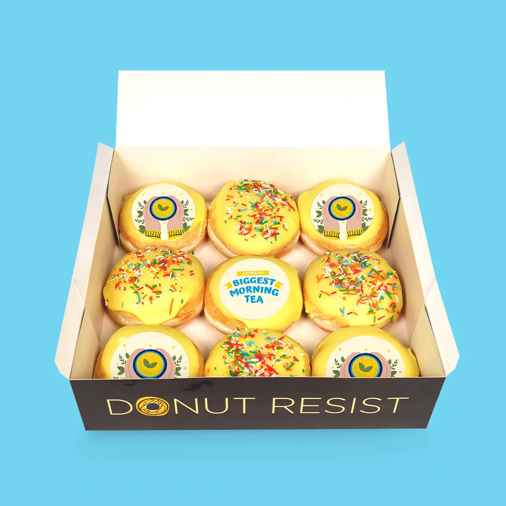 Australia's Biggest Morning Tea Donuts - Goldelucks 
