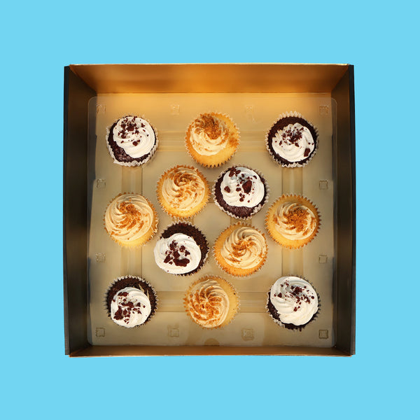Biscoff & Red Velvet Cupcakes