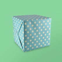 Blue Gift Wrap - Goldelucks Same Day Gift Delivery