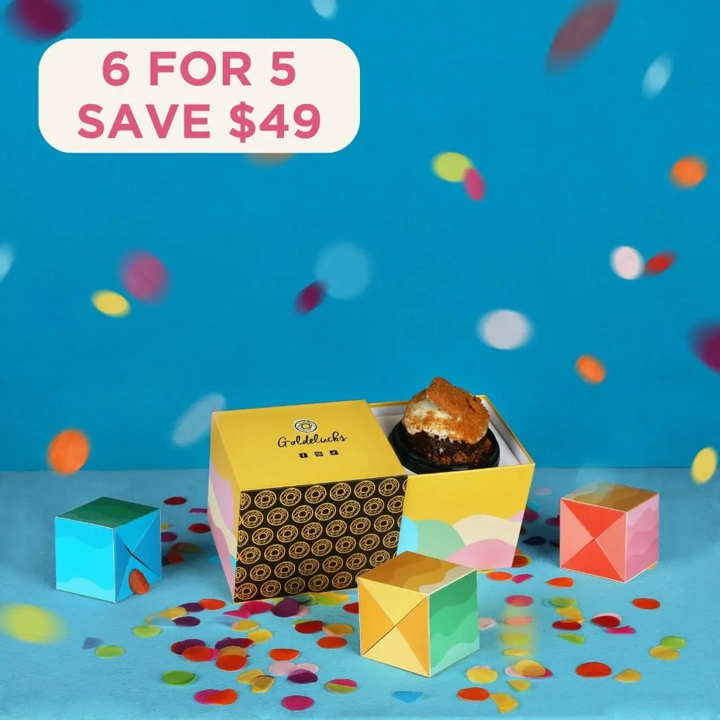 Cake Bounce Box Bundle - Goldelucks Same Day Gift Delivery