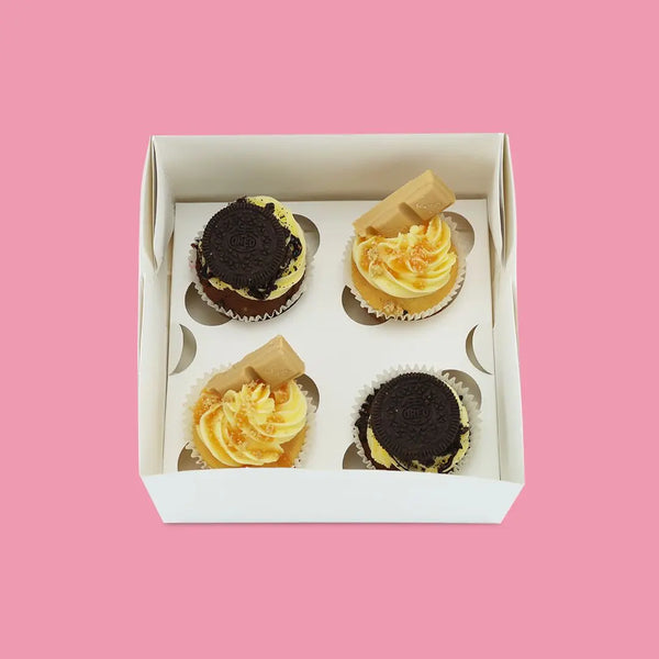 Caramel & Cookies Cupcakes - Goldelucks Same Day Gift Delivery