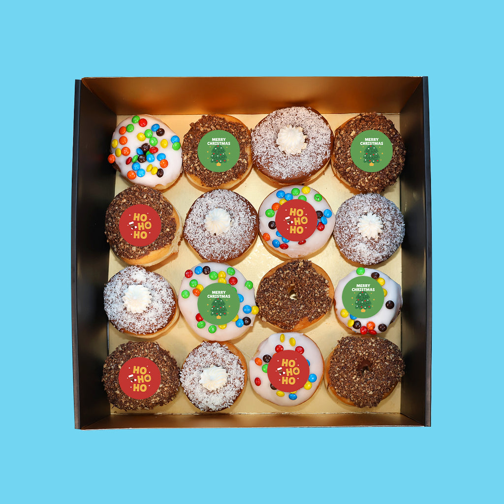 Chocolate Christmas Donuts