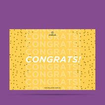 Congrats! Card - Goldelucks