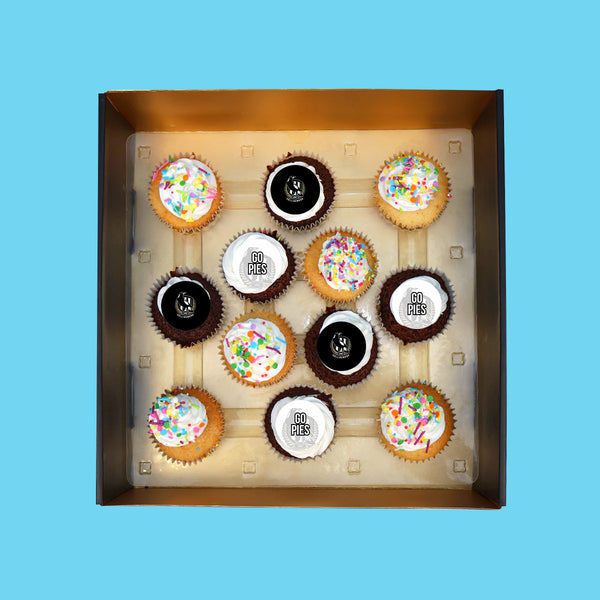 Fremantle Cupcakes  (AFL) - Goldelucks 
