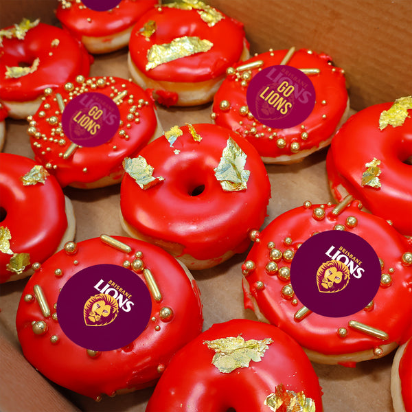 Brisbane Lions Donuts