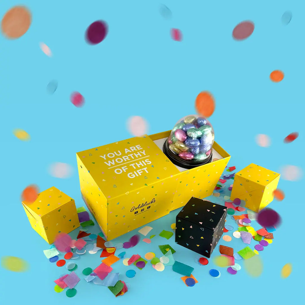 Easter Egg Bounce Box - Goldelucks Same Day Gift Delivery