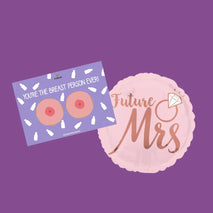 Engagement Card & Balloon Combo - Goldelucks