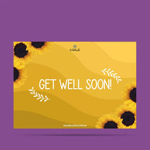 Get Well Soon Card - Goldelucks