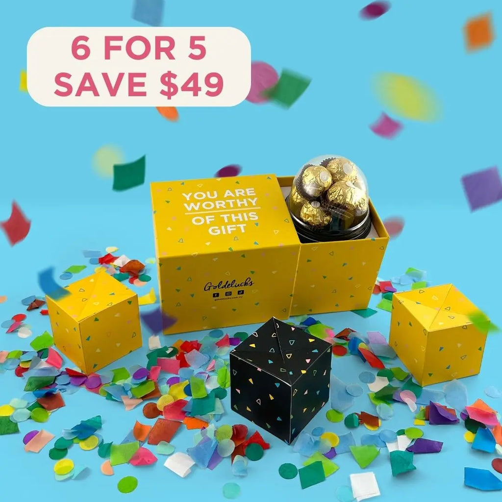 Gold Bounce Box Bundle - Goldelucks Same Day Gift Delivery