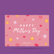 Happy Mother's Day Card - Goldelucks Same Day Gift Delivery
