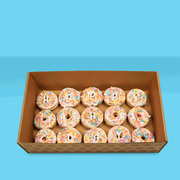 Happy Father's Day Letter Donuts