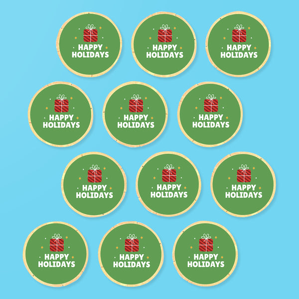 Happy Holidays Cookies