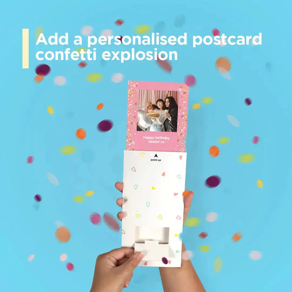 Personalised Christmas Loaded Brownie - Goldelucks 