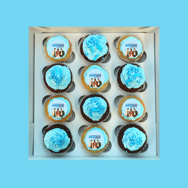 International Men's Day Cupcakes