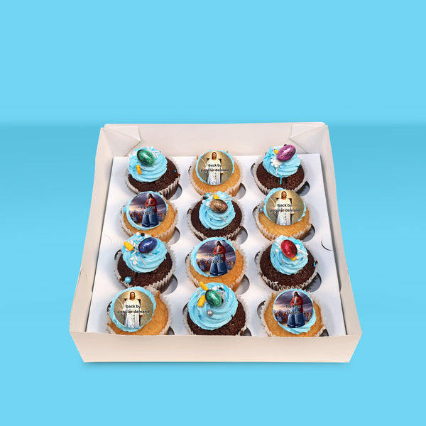 Easter Jesus Cupcakes