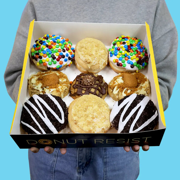Large Donut & Cookie Box - Goldelucks Same Day Gift Delivery