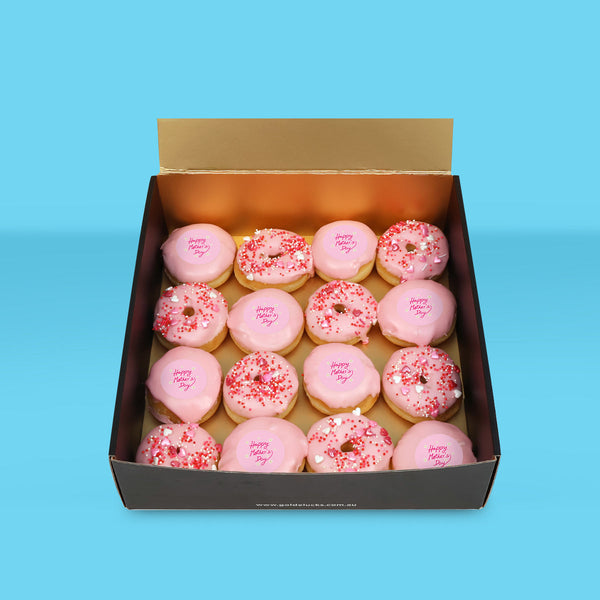 Large Mother's Day Donut Box & Sparkling Wine - Goldelucks 