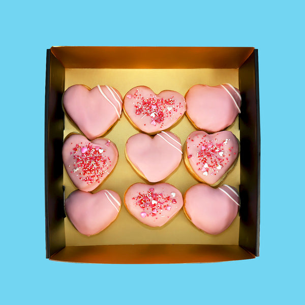 Large Mother's Day Heart Donut Box