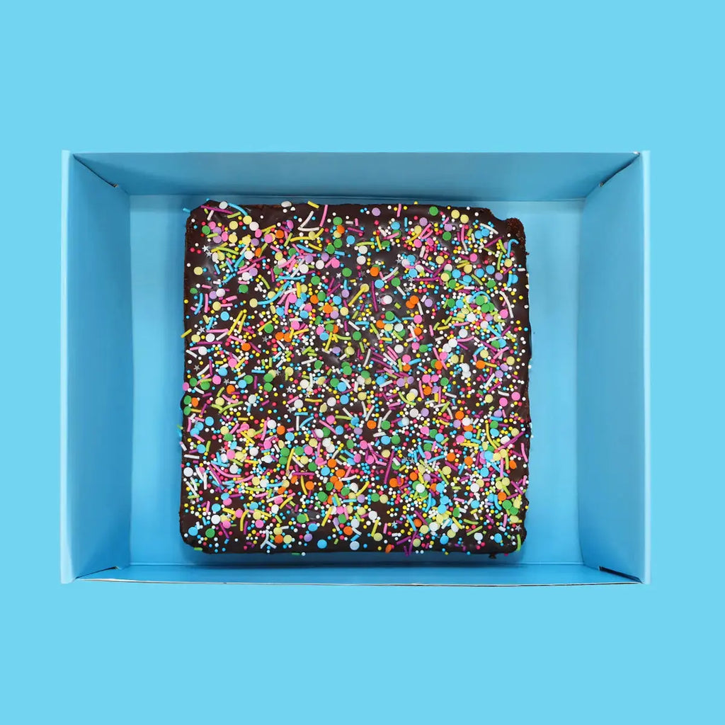 Loaded Brownie with Red Sprinkles - Goldelucks 