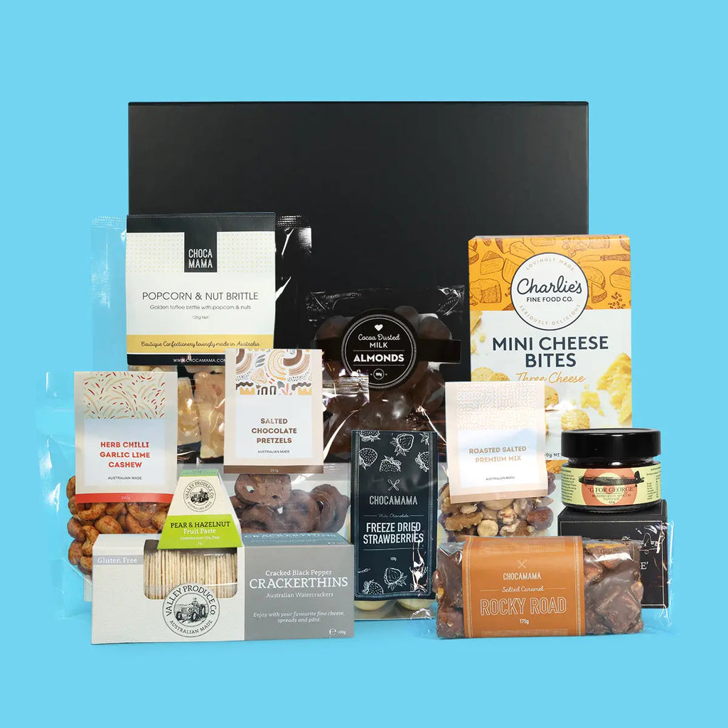 Luxury Sweet & Savoury Hamper - Goldelucks Same Day Gift Delivery