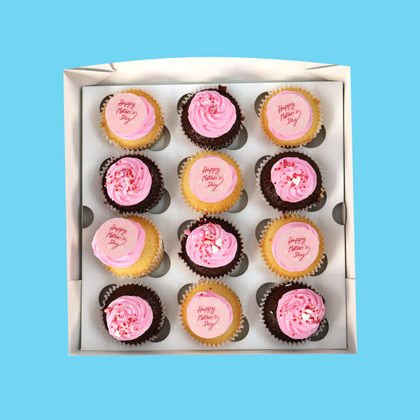 Mother's Day Cupcakes & Sparkling Wine - Goldelucks 