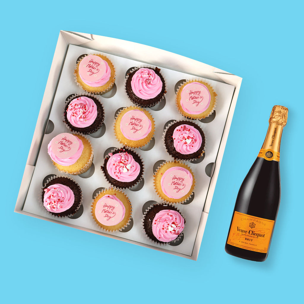 Mother's Day Cupcakes & Champagne - Goldelucks 