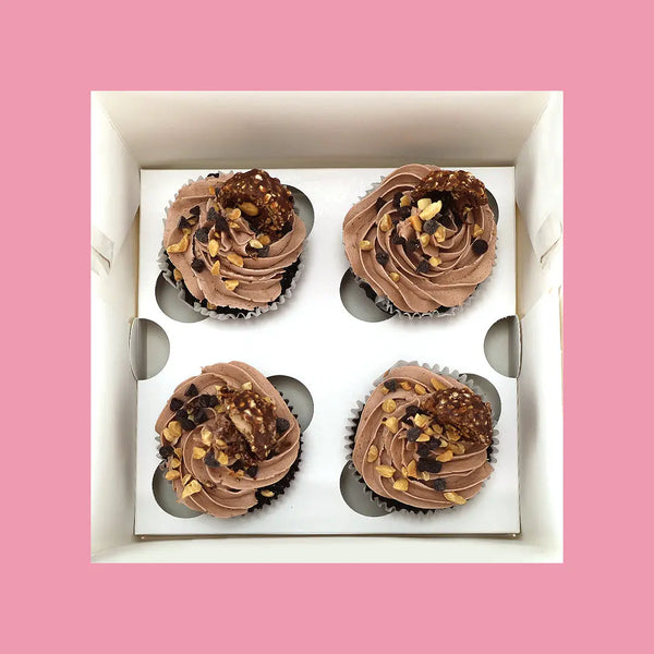 Nutella Rocher Cupcakes - Goldelucks Same Day Gift Delivery
