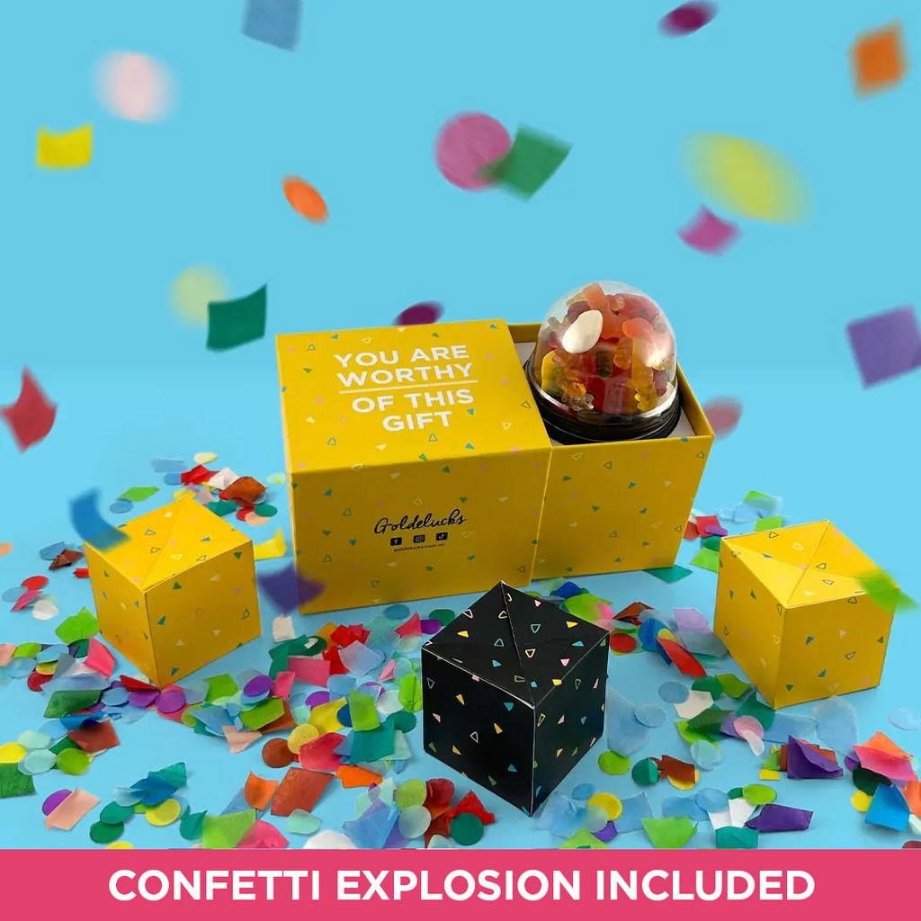 Party Lolly Bounce Box & Confetti Explosion