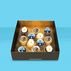 Personalised Blue Donuts - Goldelucks 