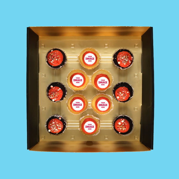 Personalised Pink Cupcakes - Goldelucks 