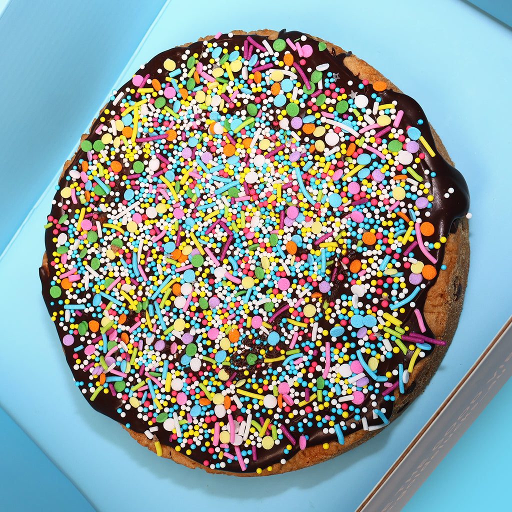 Rainbow Giant Cookie
