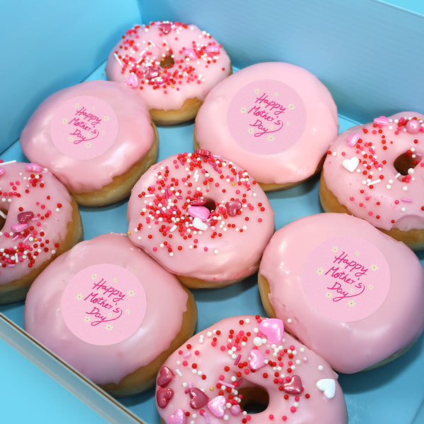 Small Mother's Day Heart Donut Box - Goldelucks 