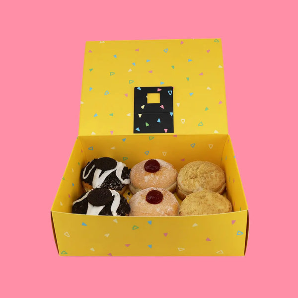 Thank You Donut Confetti Hamper Bundle - Goldelucks Same Day Gift Delivery