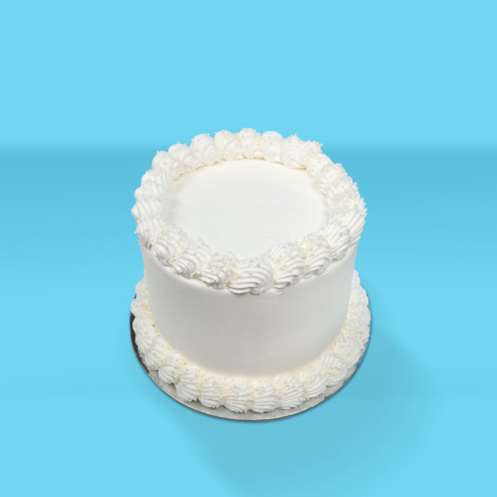 White Vanilla Cake