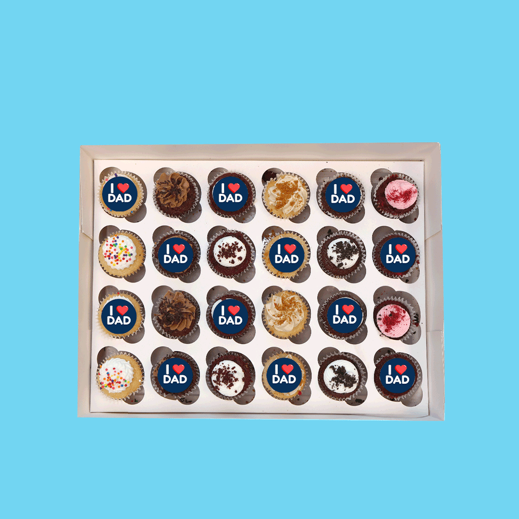 Mini Assorted Father's Day Cupcakes