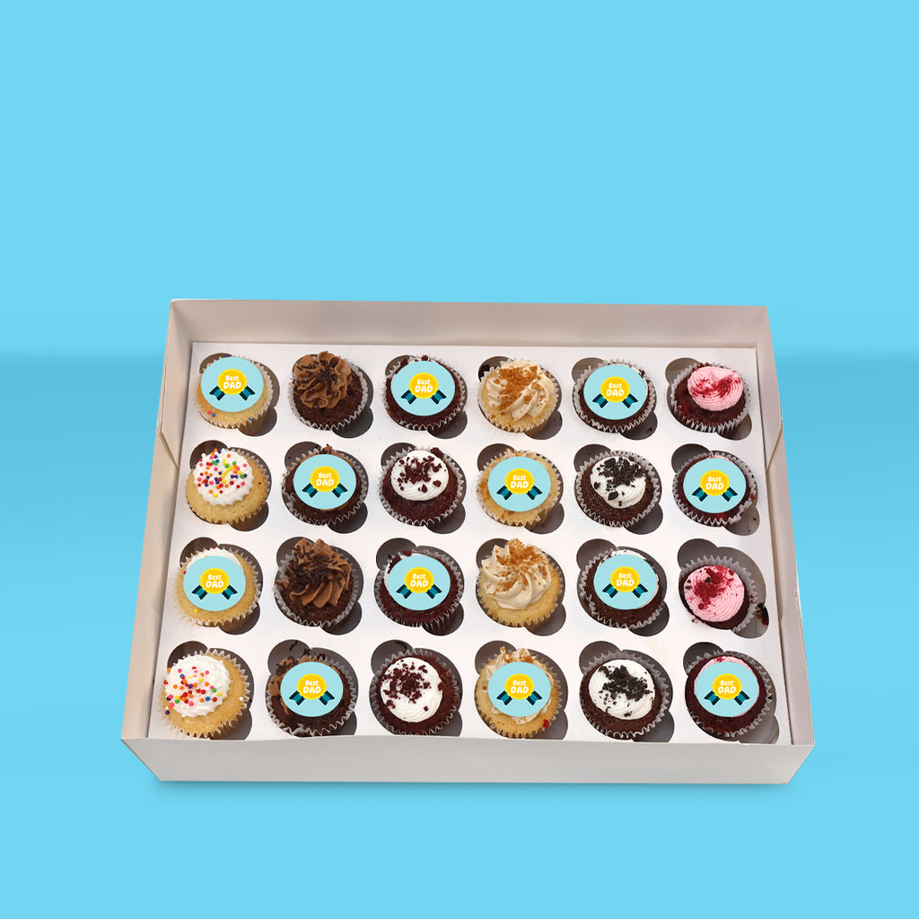 Mini Assorted Father's Day Cupcakes