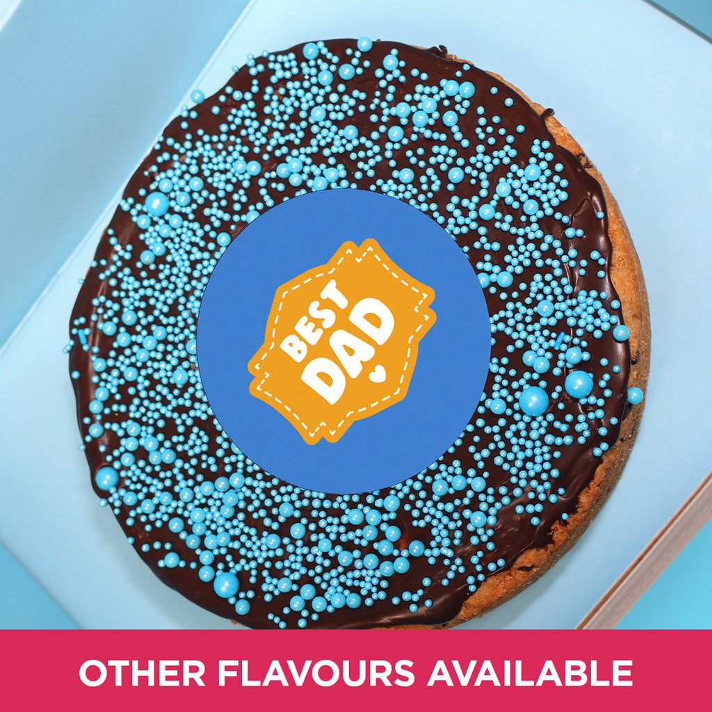 BEST DAD Giant Cookie