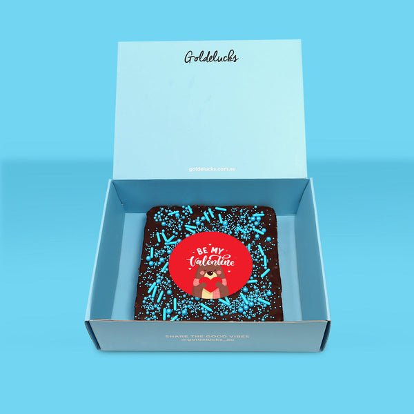 Happy Galentine's Day  Loaded Brownie - Goldelucks 